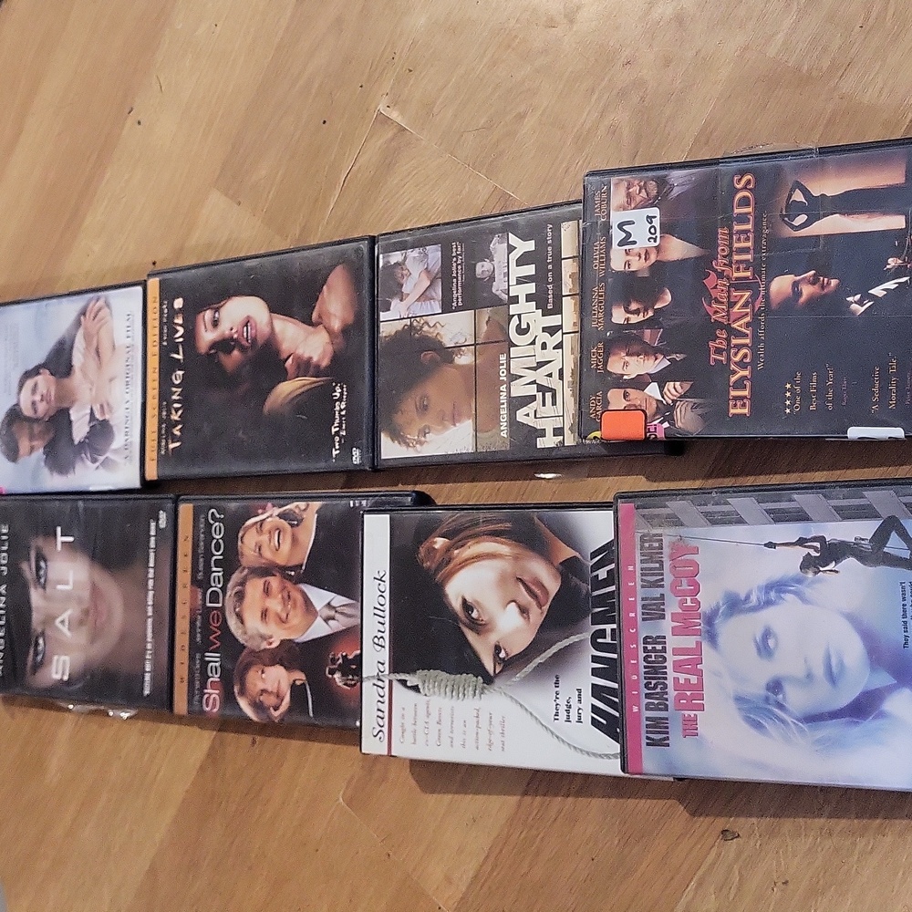 8 Movie DVD Collection Set